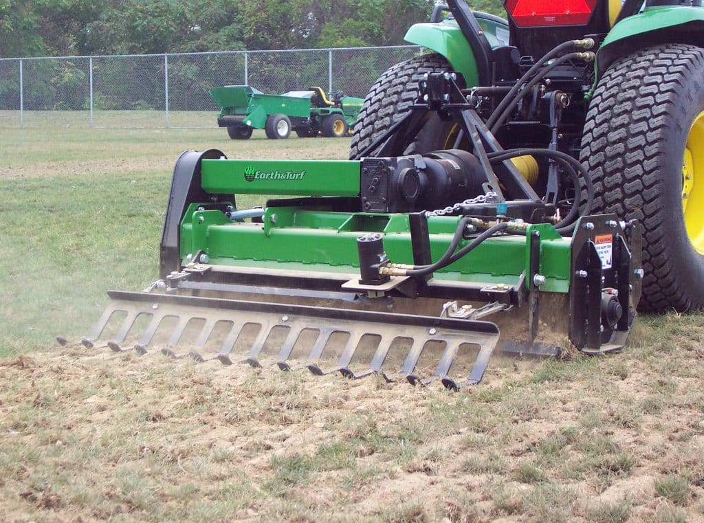 earth and turf aerators pto power