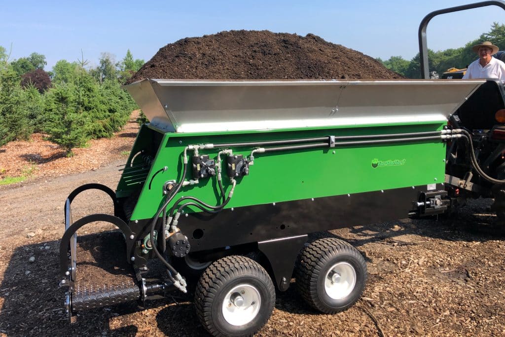 vineyard mulch compost spreader for georgia