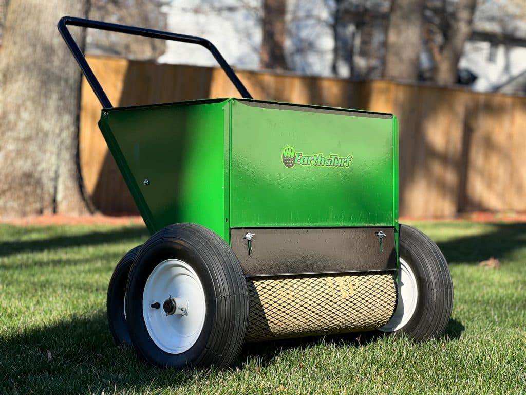 24d lawn drop spreader